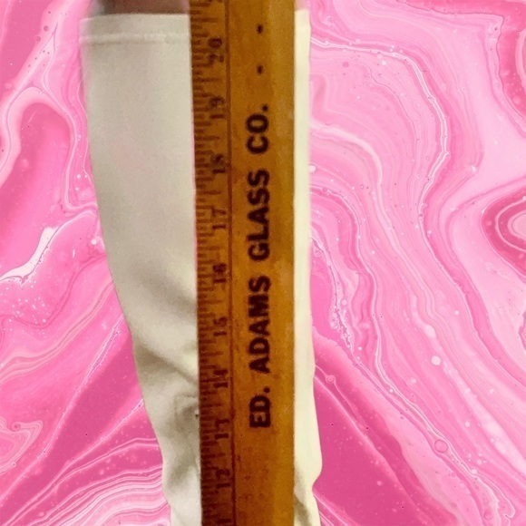 Qupid Woman’s Platform White Chunky Heeled Boots 🔥EUC🔥 Sz 10 - Picture 6 of 8